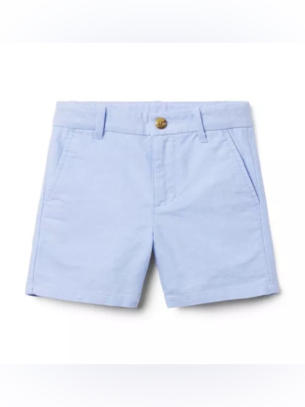 JANIE AND JACK | Light Blue Oxford Shorts